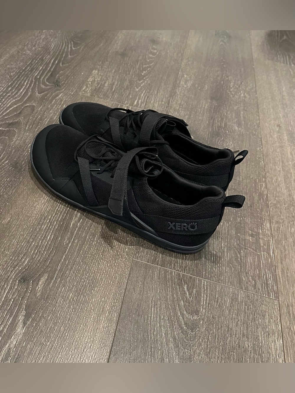 Xero Forza Tranier  Men's Black Lightweight Everyday Sneakers Size 12.5